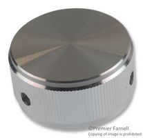 TE CONNECTIVITY - ALCOSWITCH KN1250A1/4 STRAIGHT KNURL KNOB W/ LINE IND, 6.38MM
