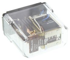 STRUTHERS-DUNN 219XBXP-120VAC RELAY, DPDT, 240VAC, 28VDC, 10A