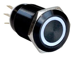 ARCOLECTRIC / BULGIN LIMITED MPI005R28LAWH12 ANTI VANDAL SW, SPDT, 5A, 24V/125V, WHT