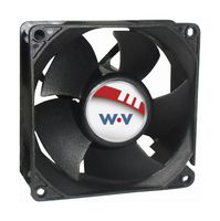 WAKEFIELD THERMAL DC0803212U2B-2T0 AXIAL FAN, 80MM, 12VDC, 86.7CFM, 54DBA