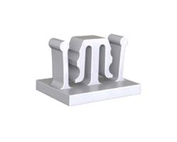 ESSENTRA COMPONENTS OFHB2-4A1-RT-19 CABLE CLAMP, NATURAL, NYLON 6.6, 12.7MM
