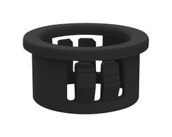ESSENTRA COMPONENTS 22MP07509 GROMMET, NYLON 6, 0.75", BLACK