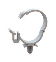 ESSENTRA COMPONENTS 23RCFB100 CABLE CLAMP, HINGED, NYLON 6.6, NATURAL