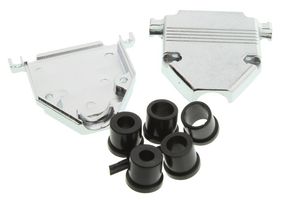 AIM CAMBRIDGE - CINCH CONNECTIVITY 40-9725HMG D-SUB BACKSHELL, SIZE DB, 180DEG, METAL