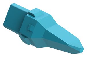 AMPHENOL SINE/TUCHEL AW3P-1939 WEDGELOCK, 3POS, THERMOPLASTIC, BLUE