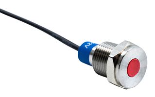 E-SWITCH PVL08FWS13. PILOT LAMP INDICATOR, RED, 8.2MM, 6V