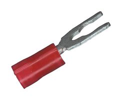 TE CONNECTIVITY - AMP 52950-1 TERMINAL, SPRING SPADE, #8, RED