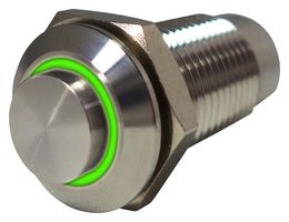 MULTICOMP PRO MP-PB7-07LB42CRRG12V. ANTIVANDAL SW, SPST-NO-DM, 1A, 36VDC