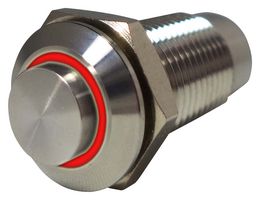 MULTICOMP PRO MP-PB7-07LB42CRRR12V. ANTIVANDAL SW, SPST-NO-DM, 1A, 36VDC