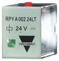 CARLO GAVAZZI RPYA002A120LT POWER RELAY, DPDT, 10A, 120VAC, SKT