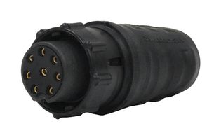 SWITCHCRAFT/CONXALL EN3C8FCX CIRCULAR CONN, PLUG, 8POS, CRIMP