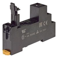 OMRON INDUSTRIAL AUTOMATION P2RFZ-05-E. RELAY SOCKET, 10A, 5 PIN, DIN RAIL