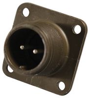 AMPHENOL INDUSTRIAL MS3102A12S-3P. CIRCULAR CONN, RCPT, 12S-3, BOX MOUNT