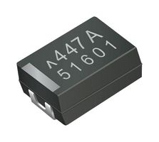 KYOCERA AVX TCME687M006R0012E CAP, 680UF, 6.3V, TANT, POLYMER, CASE E