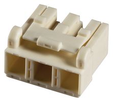 TE CONNECTIVITY - AMP 3-2232875-1. CONNECTOR HOUSING, PLUG, 3POS, 1ROW, 6MM