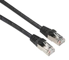 AMPHENOL CABLES ON DEMAND MP-6ARJ45SNNK-030 PATCH CABLE, RJ45 PLUG, 30 , BLACK