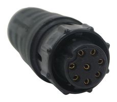 SWITCHCRAFT/CONXALL EN3C8FX. CIRCULAR CONNECTOR, RCPT, 8POS, CABLE