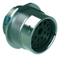 AMPHENOL SINE/TUCHEL AHDM04-24-18SR CIRCULAR CONNECTOR, RCPT, 18POS, PANEL