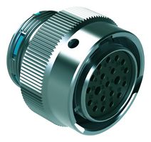 AMPHENOL SINE/TUCHEL AHDM06-18-20SR CIRCULAR CONNECTOR, PLUG, 20POS, PANEL