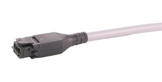HARTING 33400300202050 CABLE ASSY, 3P RCPT-FREE END, 16.4FT
