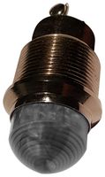 DIALIGHT 630-3804-304F PANEL INDICATOR, BLUE, 1.18", 24VDC