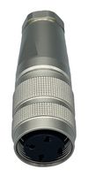 NORCOMP 878-003-203RKT1 CIRCULAR CONNECTOR, RCPT, 3POS, SOLDER