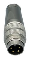 NORCOMP 878-004-103RKT1 CIRCULAR CONNECTOR, PLUG, 4POS, SOLDER