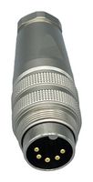 NORCOMP 878-006-103RKT1 CIRCULAR CONNECTOR, PLUG, 6POS, SOLDER