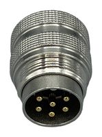 NORCOMP 878-008-103RLS1 CIRCULAR CONNECTOR, PLUG, 8POS, SOLDER