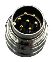 NORCOMP 878-05B-103RLS1 CIRCULAR CONNECTOR, PLUG, 5POS, SOLDER