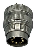 NORCOMP 878-07A-103RLS1 CIRCULAR CONNECTOR, PLUG, 7POS, SOLDER