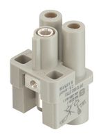 HARTING 09120022753 HEAVY DUTY INSERT, RCPT, 2+PE, 6MM2