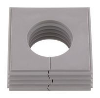 WEIDMULLER 2584420000. CABLE GROMMET, OPEN, TPE, GREY