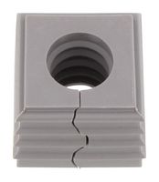 WEIDMULLER 2584610000. CABLE GROMMET, OPEN, TPE, GREY