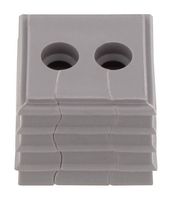 WEIDMULLER 2584890000. CABLE GROMMET, OPEN, TPE, GREY