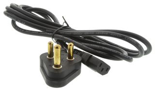 VOLEX 2131H POWER CORD BS546A/IEC60320C-13, 2.5M 16A