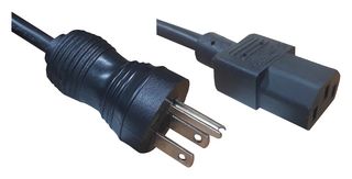 MEGA ELECTRONICS 458-M101-105 N5/15HG-SJTW3X18-105C-C13/10 BLK NA