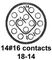 CINCH CONNECTIVITY SOLUTIONS BACC45FT18-14P9