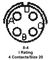 AMPHENOL AEROSPACE MS3116F8-4S
