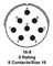 AMPHENOL AEROSPACE MS3126F16-8S