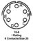 AMPHENOL AEROSPACE MS3126F10-6S