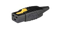 IEC C 19 Connector 4799 with V-lock