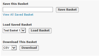 loading basket