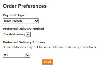Update Order Prederence